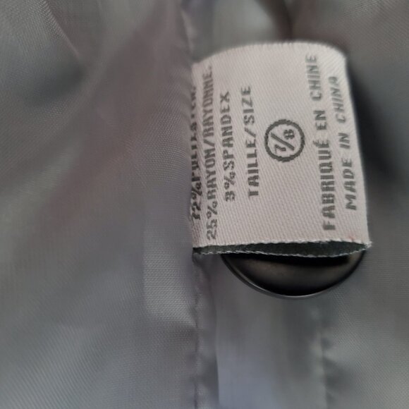 Suzy Shier Pinstripe Blazer – Size 7/8 - Picture 6 of 6